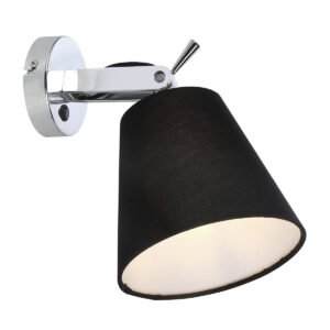 Kinkiet Bali czarny 1xE27 Light Prestige