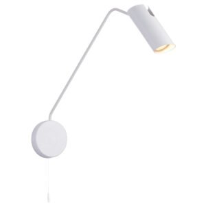 Kinkiet z wysięgnikiem Futuro biały 1xGU10 Light Prestige