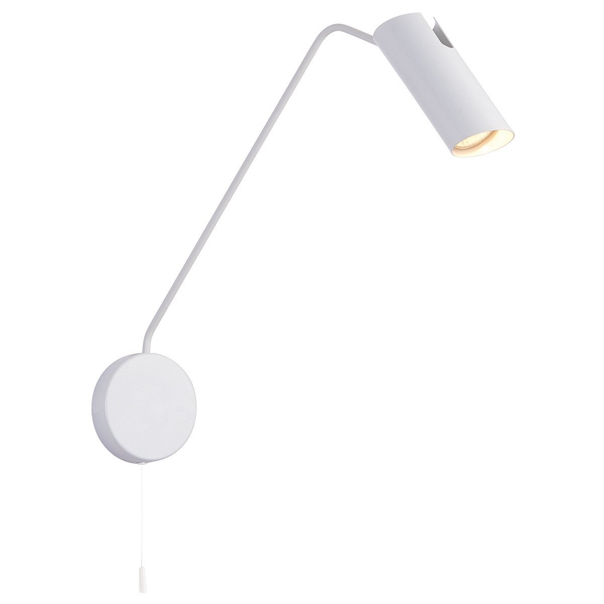 Kinkiet z wysięgnikiem Futuro biały 1xGU10 Light Prestige