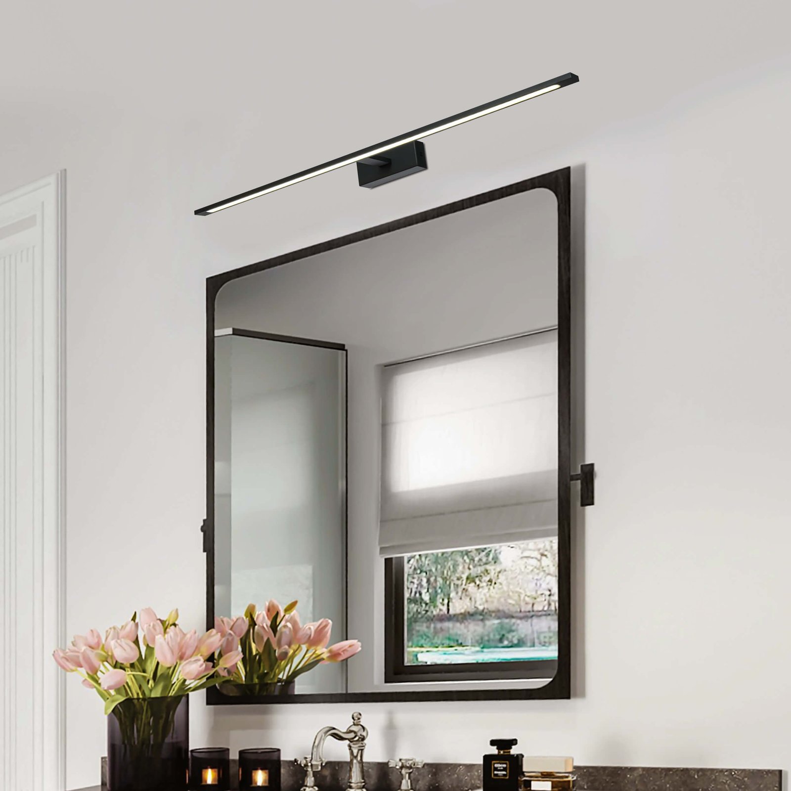 Kinkiet Isla XXL czarny 96cm IP44 LED CCT Light Prestige - obrazek 2