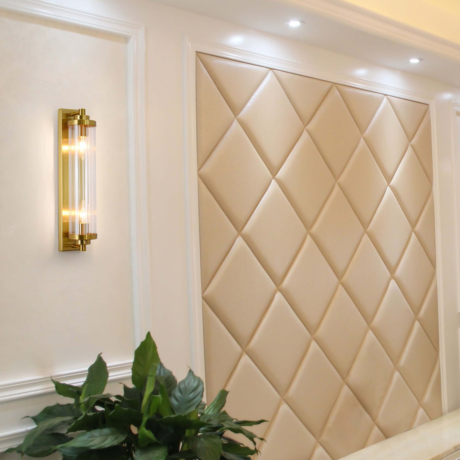 Kinkiet Lorenzo złoty 2xE14 Light Prestige - obrazek 2