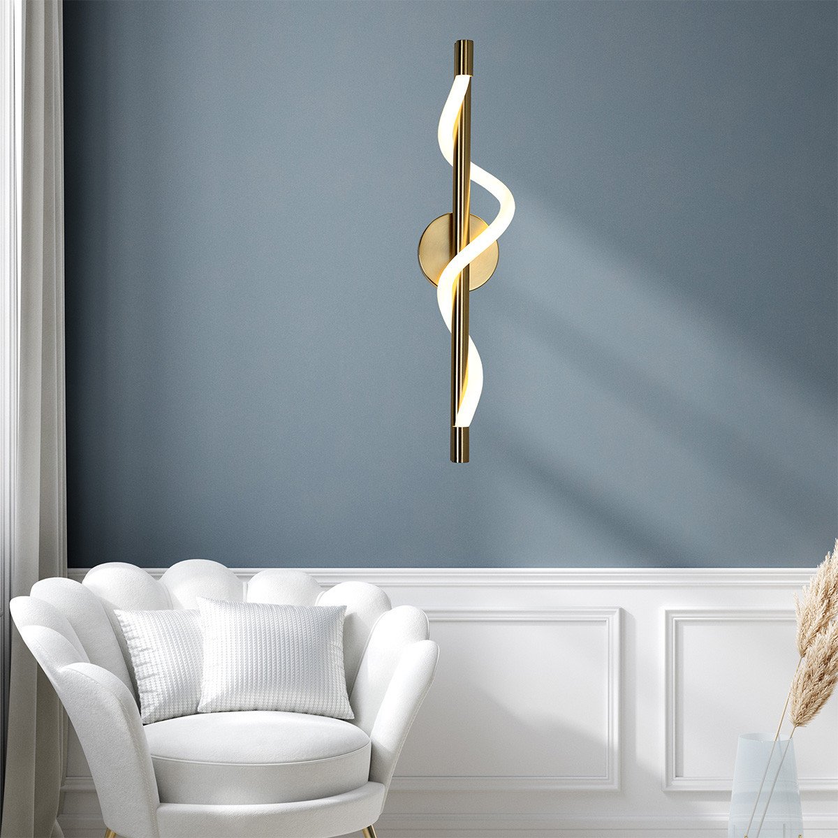 Kinkiet Meleca złoty LED CCT Light Prestige - obrazek 2