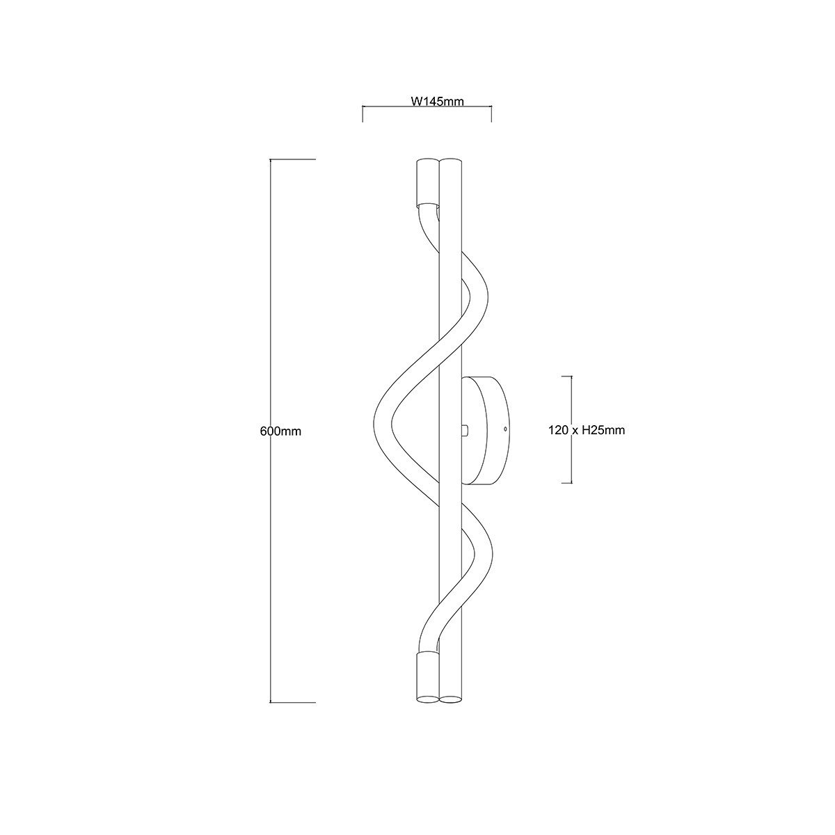 Kinkiet Meleca złoty LED CCT Light Prestige - obrazek 6