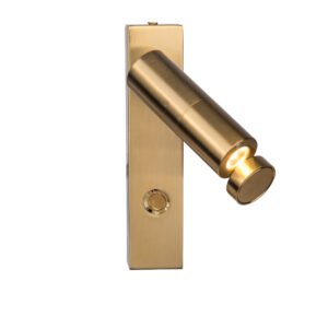 Kinkiet Miri złoty LED Light Prestige