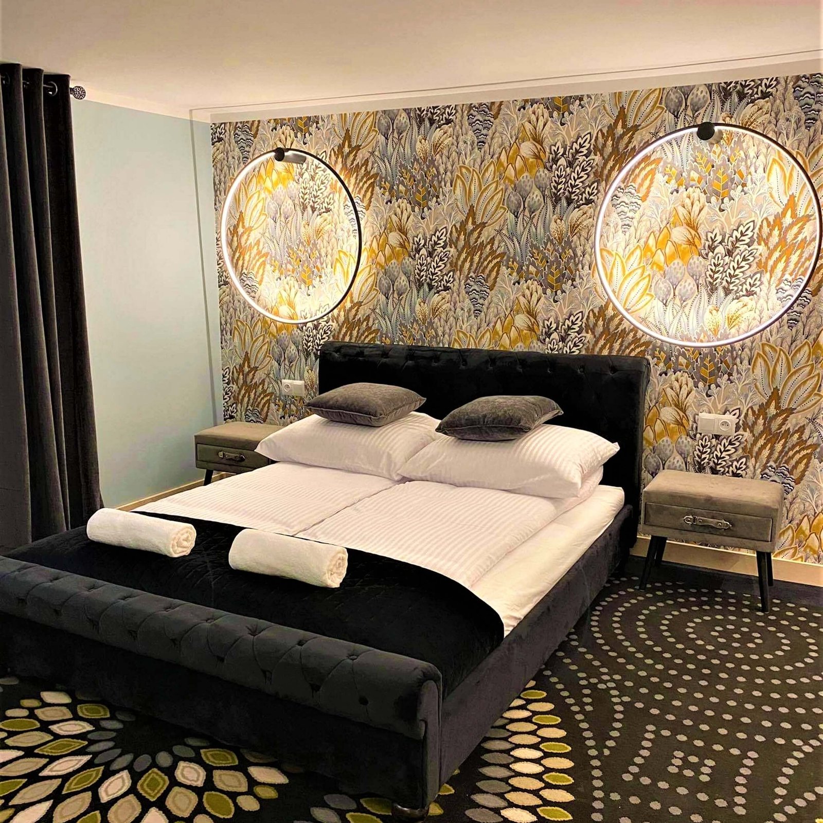 Kinkiet Mirror S czarny LED 3000K Light Prestige - obrazek 2