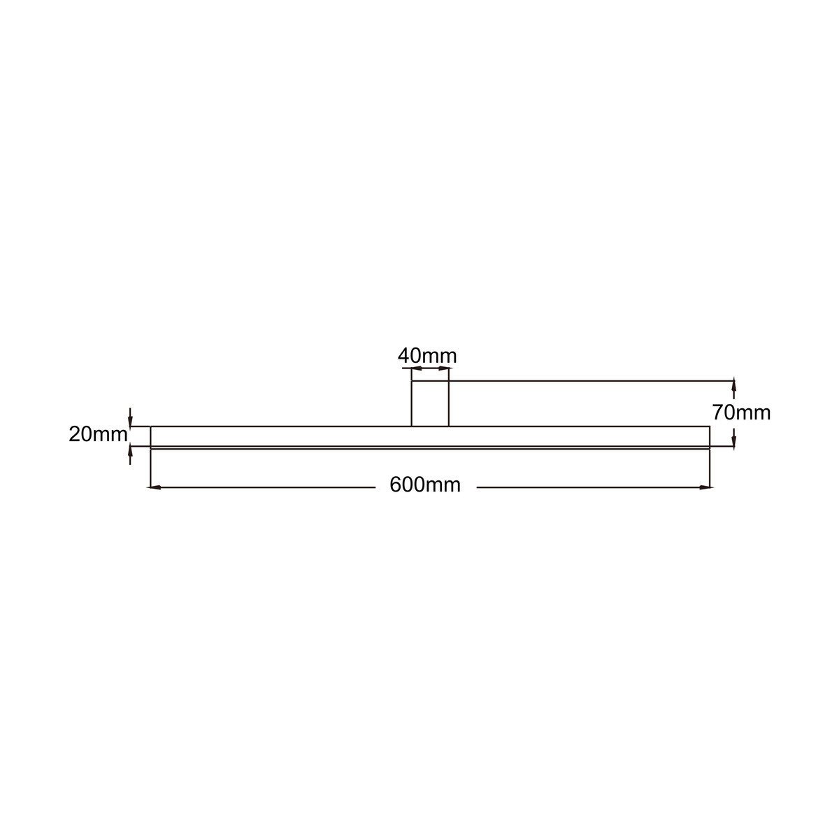 Kinkiet Nevada 60 cm biały IP44 LED 4000K Light Prestige - obrazek 8