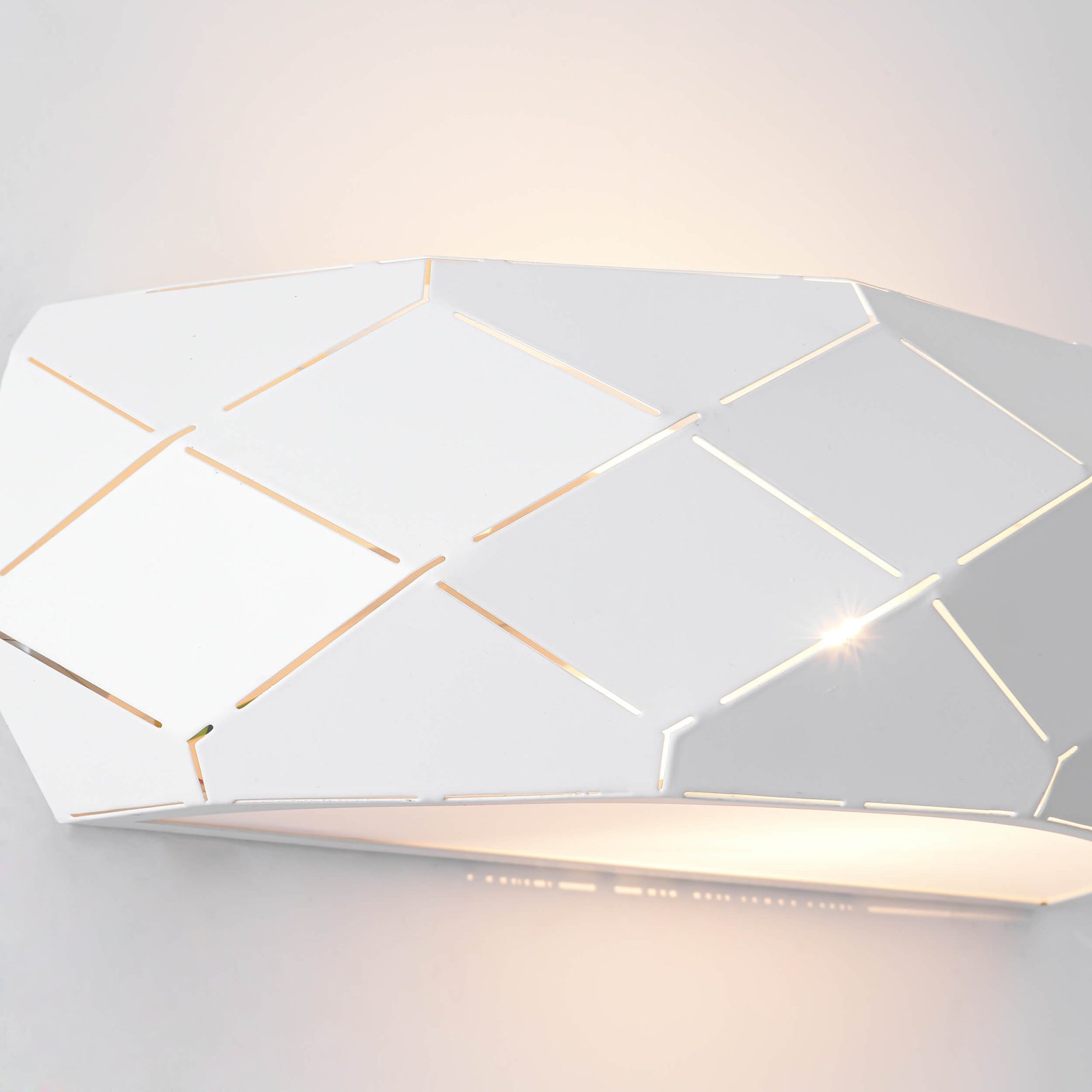 Kinkiet Reus biały 1xE27 Light Prestige - obrazek 3