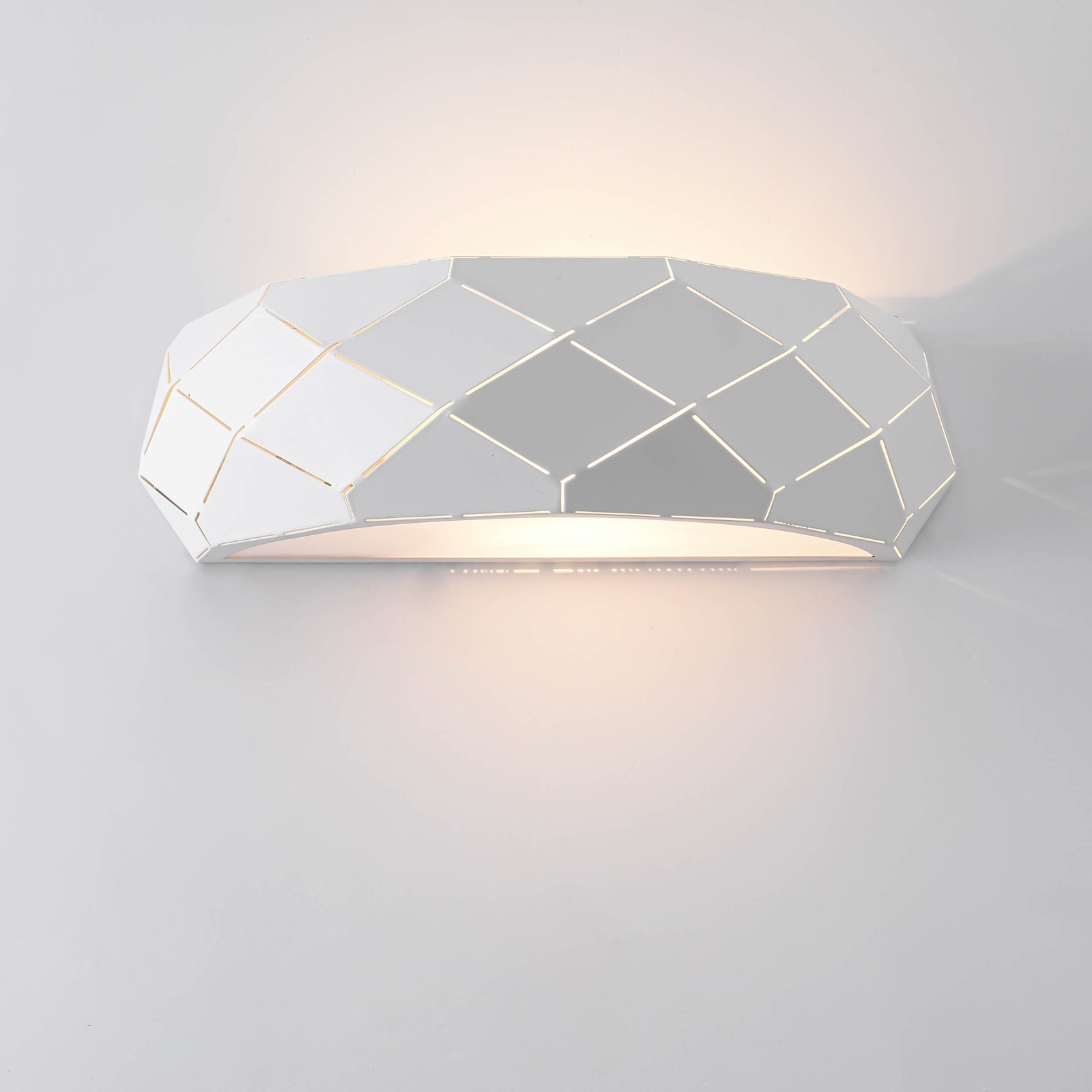 Kinkiet Reus biały 1xE27 Light Prestige - obrazek 6