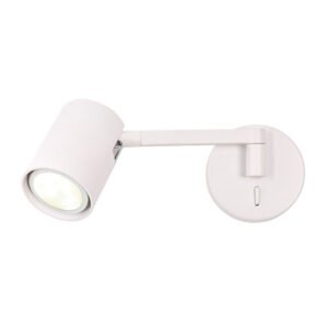 Kinkiet z wysięgnikiem Snow  NEW biały 1xGU10 Light Prestige