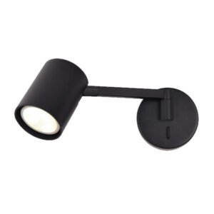 Kinkiet z wysięgnikiem Snow NEW czarny 1xGU10 Light Prestige