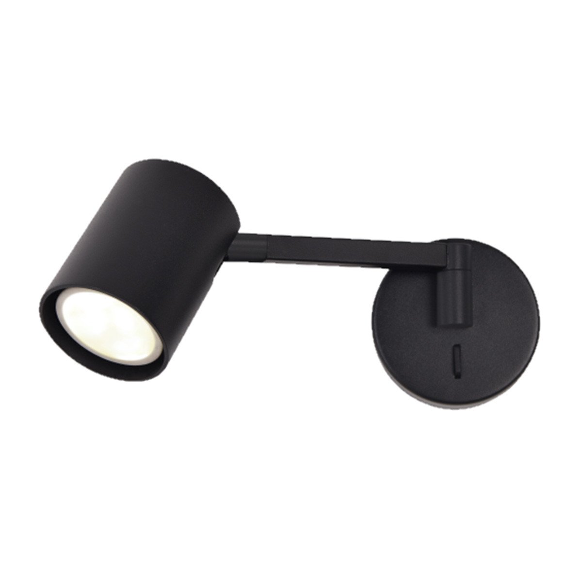 Kinkiet z wysięgnikiem Snow NEW czarny 1xGU10 Light Prestige