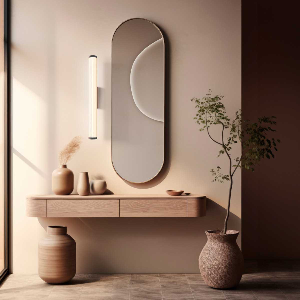 Kinkiet Vena 60 cm coffe LED CCT Light Prestige - obrazek 2