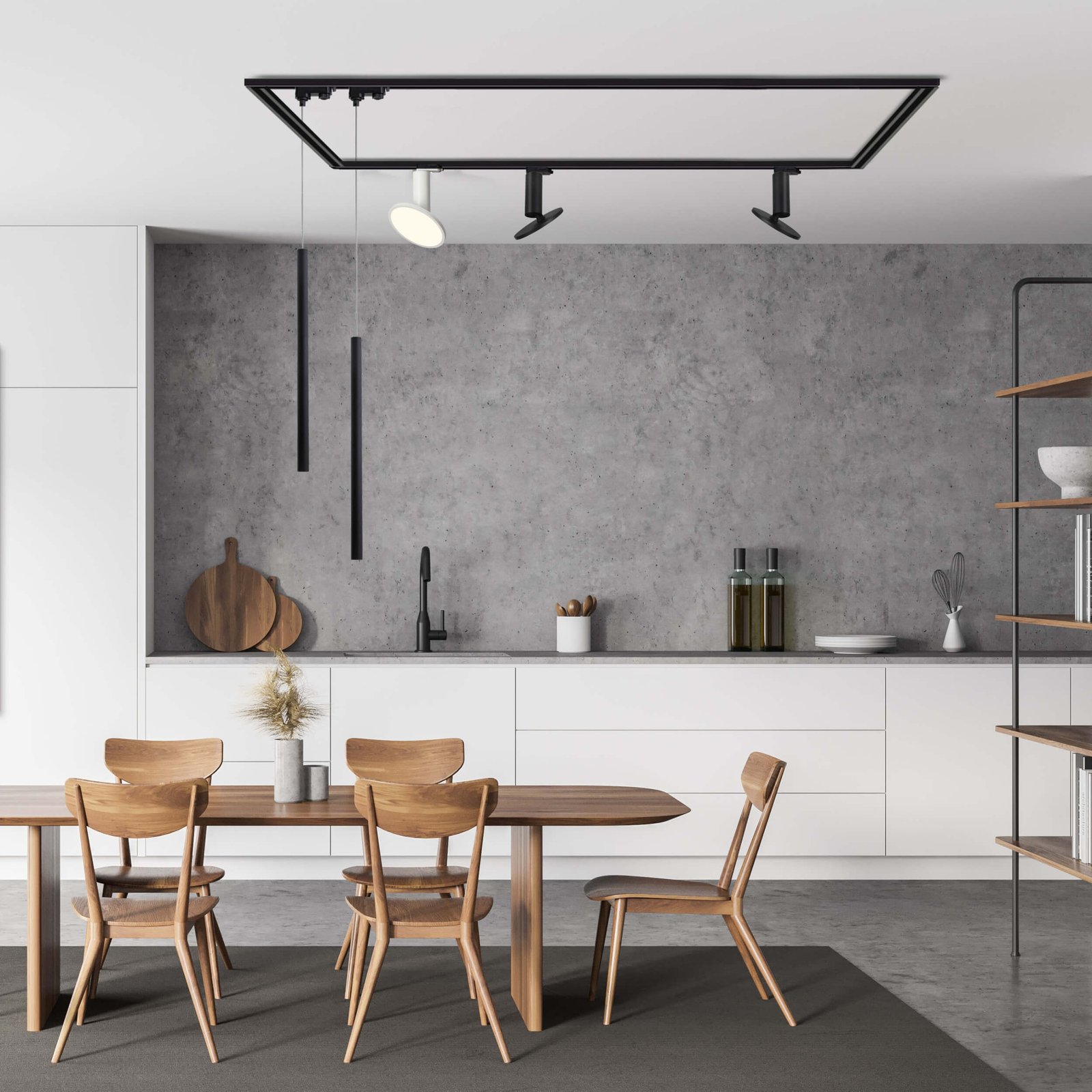 Łącznik L 3F lewy biały Light Prestige - obrazek 2