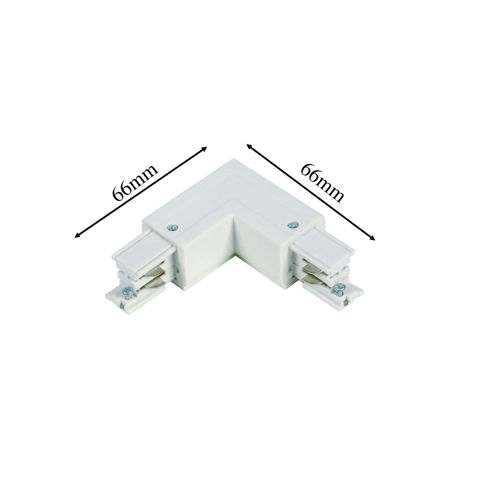 Łącznik L 3F lewy biały Light Prestige - obrazek 3