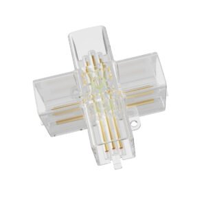 Łącznik X elektryczny do oświetlenia modułowego Geometric System New Light Prestige