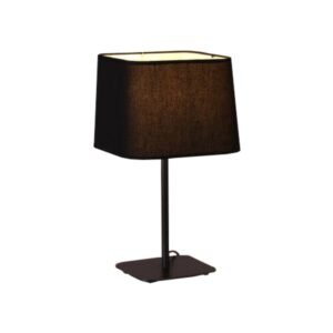 Lampa biurkowa Marbella czarna 1xE27 Light Prestige