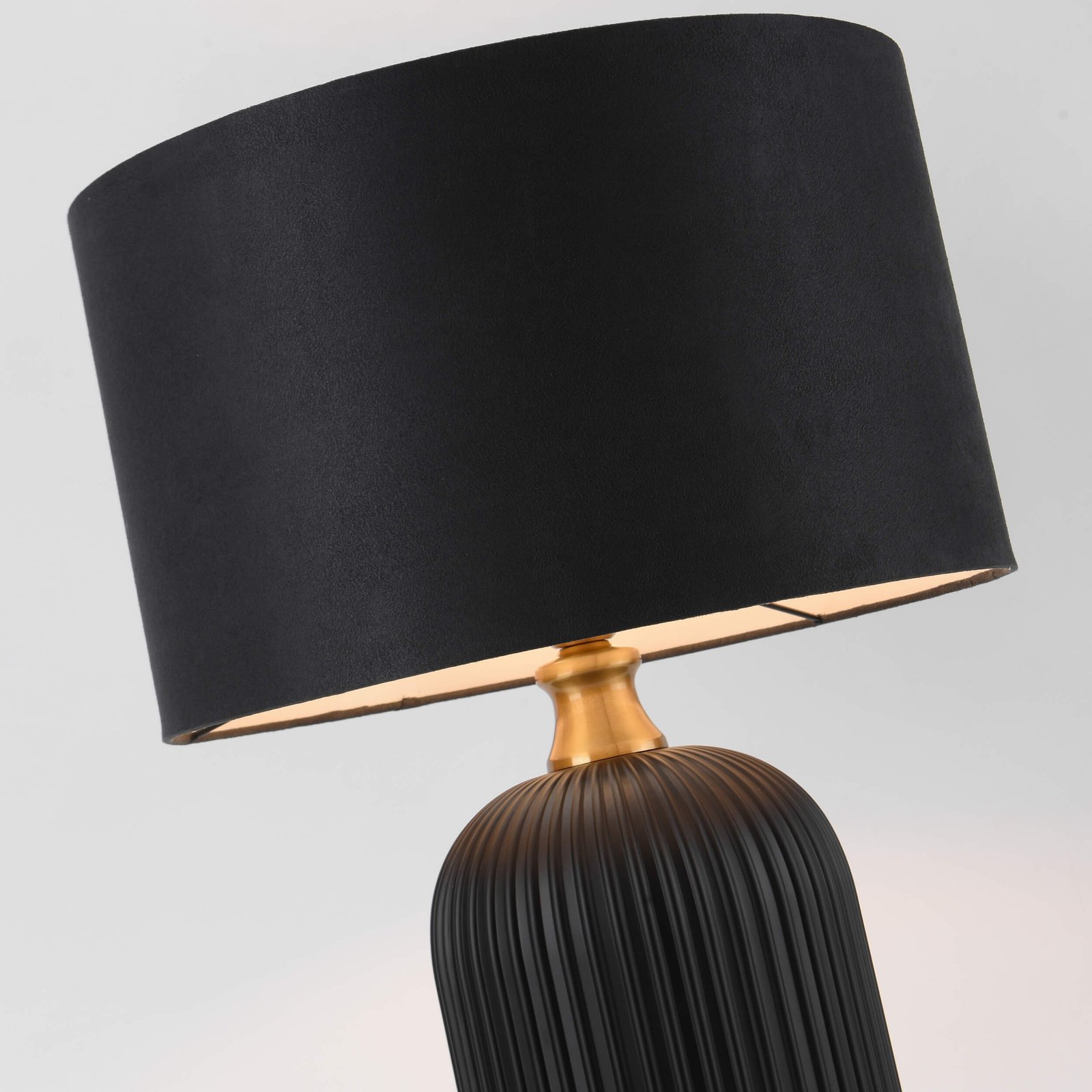 Lampa stołowa Tamiza 65 cm czarna 1xE27 Light Prestige - obrazek 4