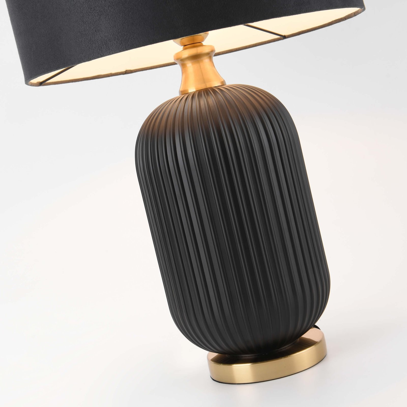 Lampa stołowa Tamiza 65 cm czarna 1xE27 Light Prestige - obrazek 5