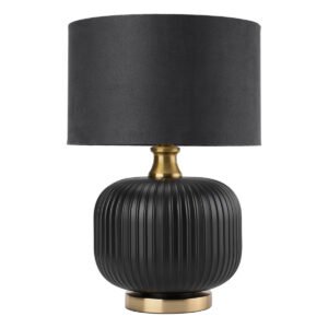 Lampa stołowa Tamiza 48 cm czarna 1xE27 Light Prestige