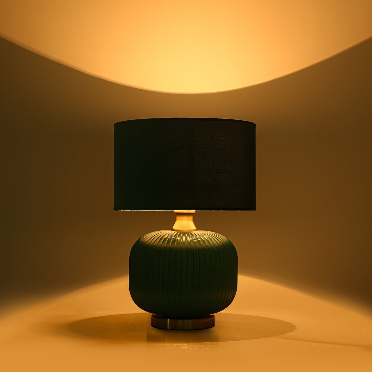 Lampa stołowa Tamiza 48 cm zielona 1xE27 Light Prestige - obrazek 5