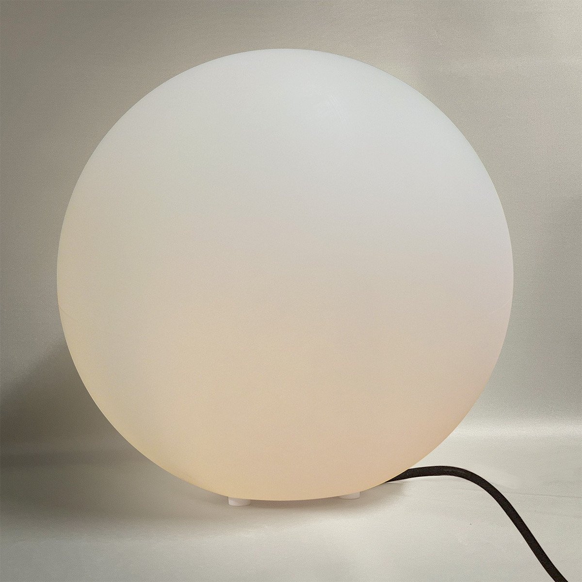 Lampa ogrodowa Gaja 40 cm biała 1xE27 Light Prestige - obrazek 3
