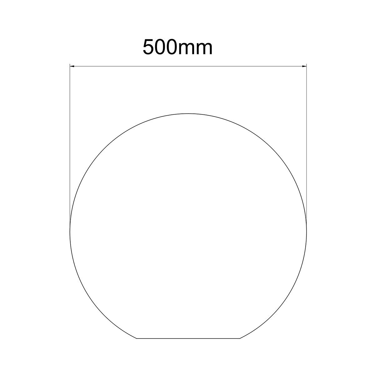 Lampa ogrodowa Gaja 50 cm biała 1xE27 Light Prestige - obrazek 10