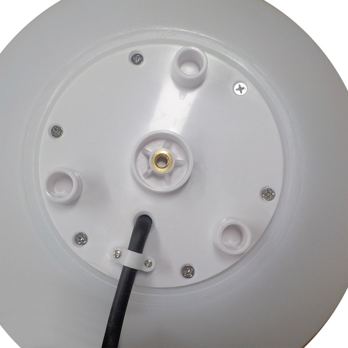 Lampa ogrodowa Gaja 50 cm biała 1xE27 Light Prestige - obrazek 8