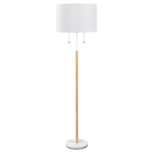 Lampa podłogowa Fogo biała 2xE27 Light Prestige