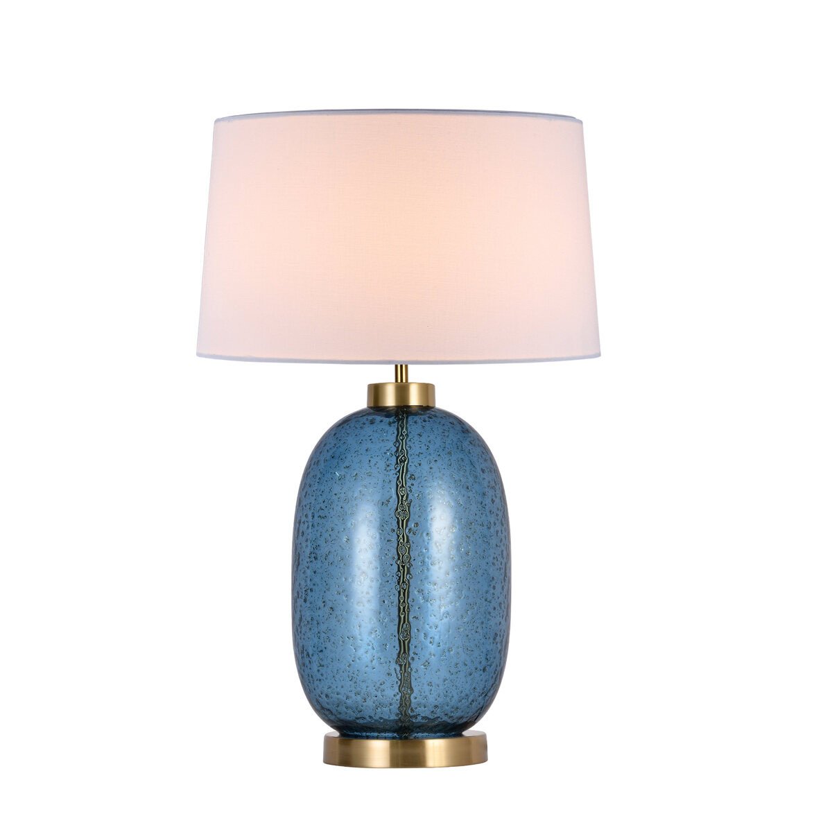 Lampa stołowa Amur niebieska 1xE27 Light Prestige - obrazek 3