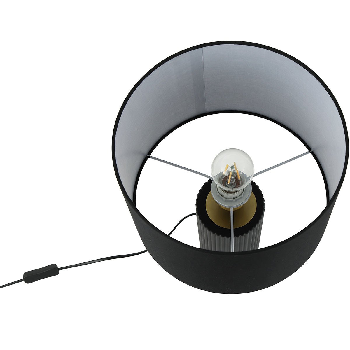 Lampa stołowa Tokio czarna 1xE27 Light Prestige - obrazek 6