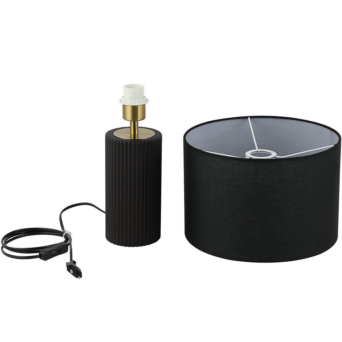 Lampa stołowa Tokio czarna 1xE27 Light Prestige - obrazek 7