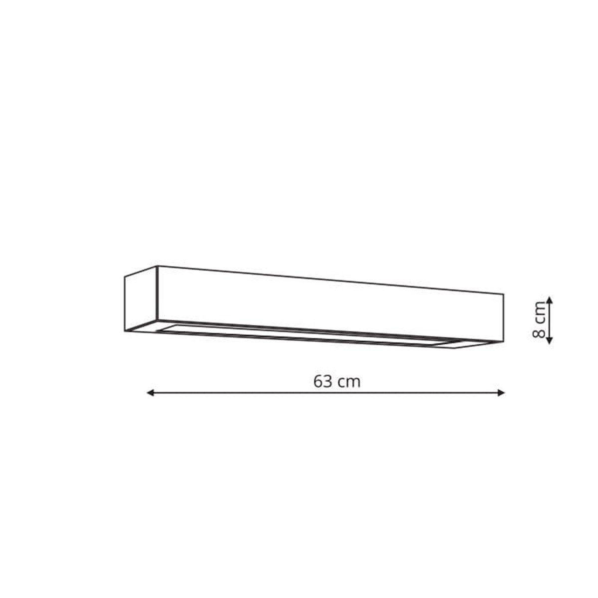 Lampa sufitowa Ibros 63 cm biała 18W IP44 LED CCT Light Prestige - obrazek 3