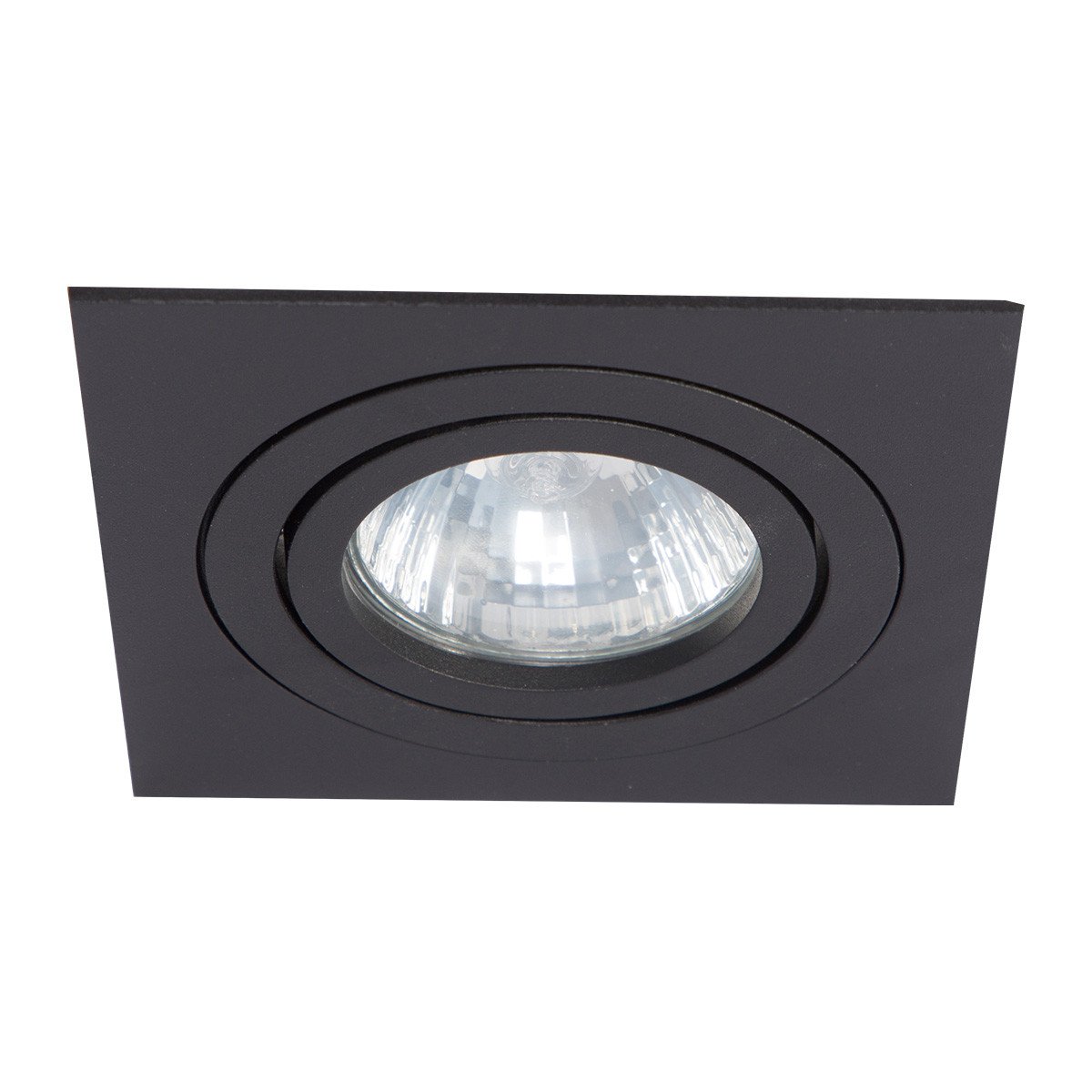 Oprawa podtynkowa Metis czarna 1xGU10 Light Prestige