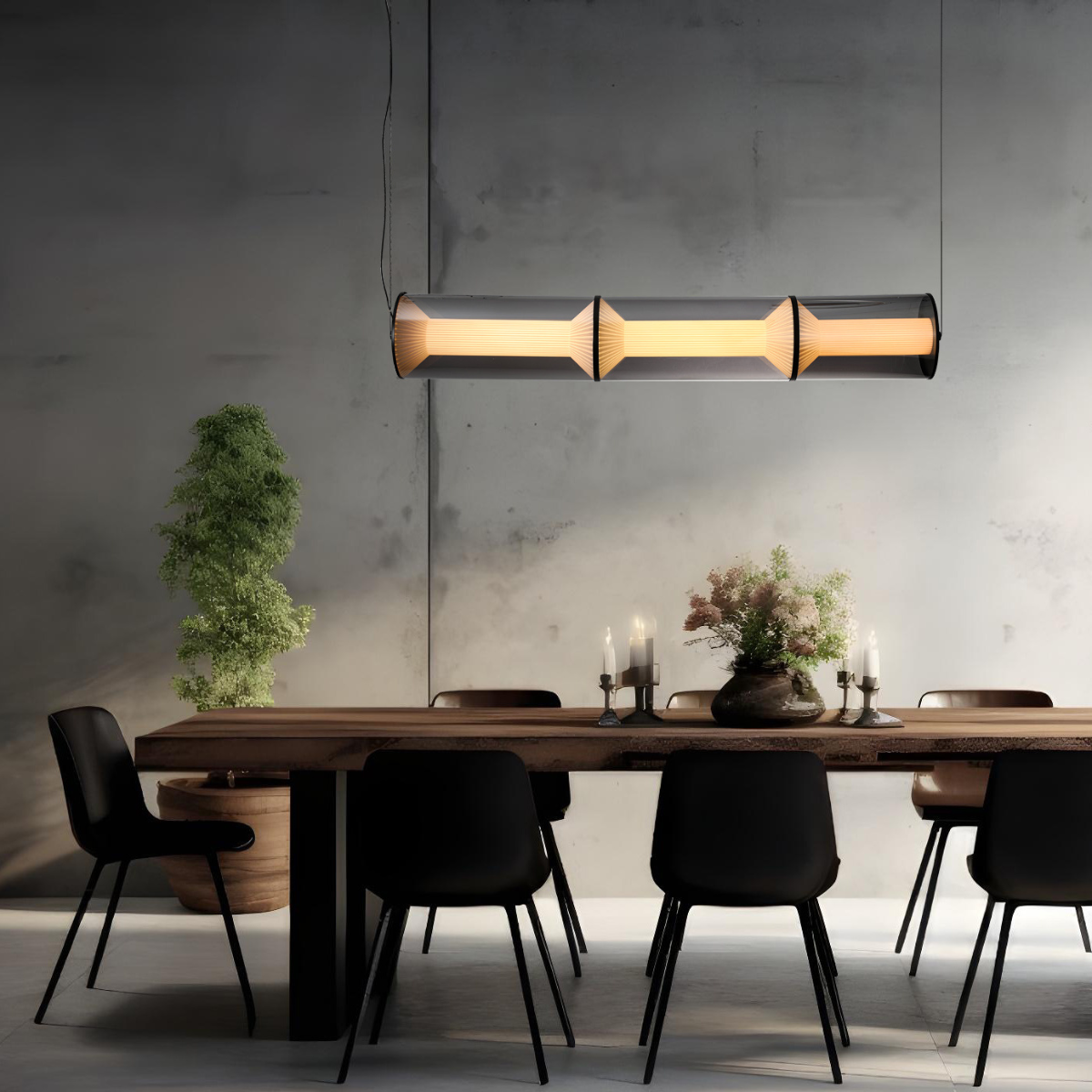 Lampa wisząca Aeris 3 linia transparent LED CCT Light Prestige - obrazek 2