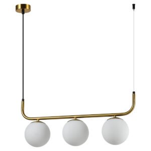 Lampa wisząca Alisa złota 3xE14 Light Prestige