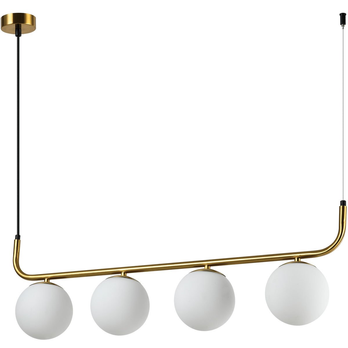 Lampa wisząca Alisa złota 4xE14 Light Prestige