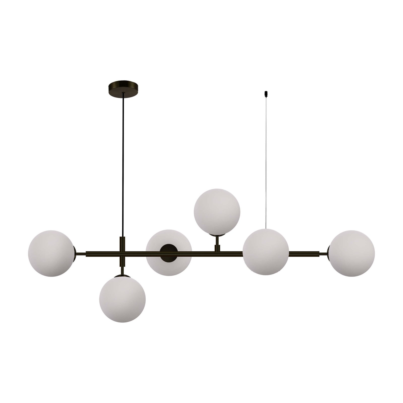 Lampa wisząca Alisa czarna 6xE14 Light Prestige