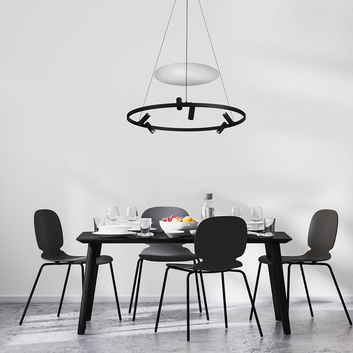 Lampa wisząca Almeria czarna LED 4000K Light Prestige - obrazek 5