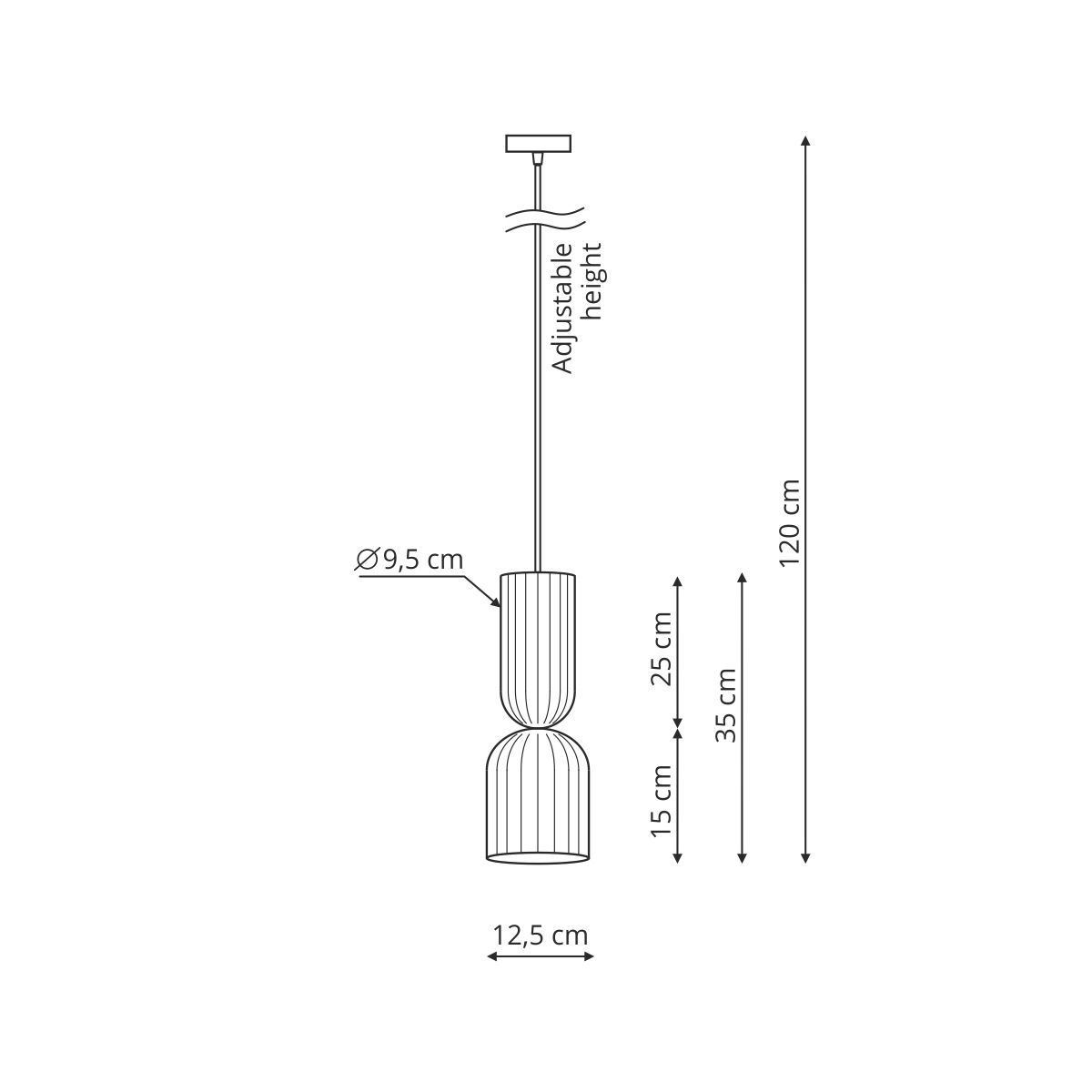 Lampa wisząca Balera biała Light Prestige - obrazek 2