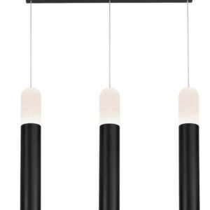 Lampa wisząca Fano czarna LED 3000K Light Prestige