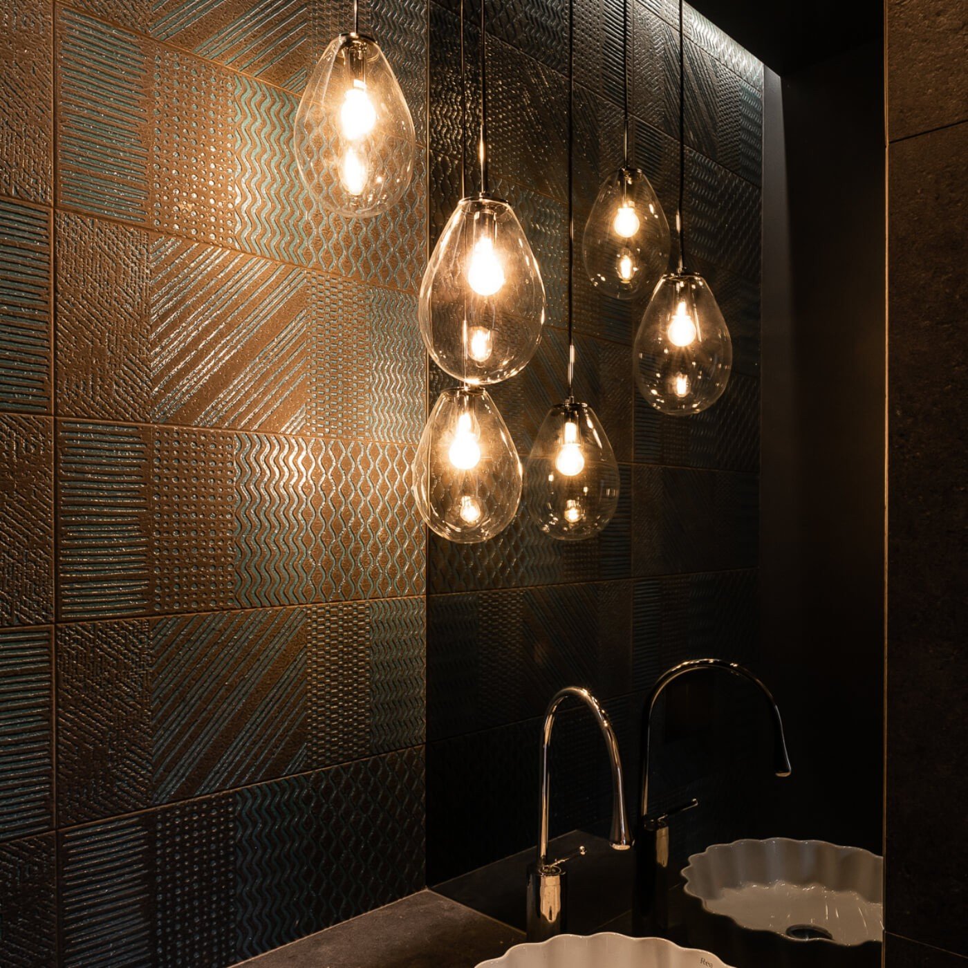 Lampa wisząca Fondi czarna 1xE14 Light Prestige - obrazek 2