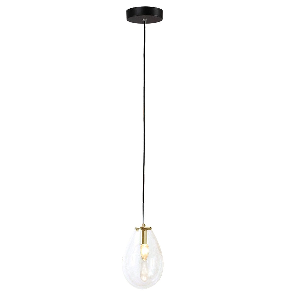 Lampa wisząca Fondi czarna 1xE14 Light Prestige - obrazek 5