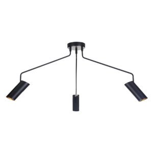 Lampa wisząca Futuro czarna 3xGU10 Light Prestige