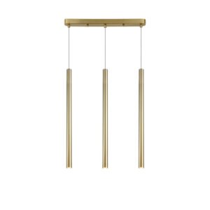 Lampa wisząca Lungo 3 linia złota 3xG9 Light Prestige