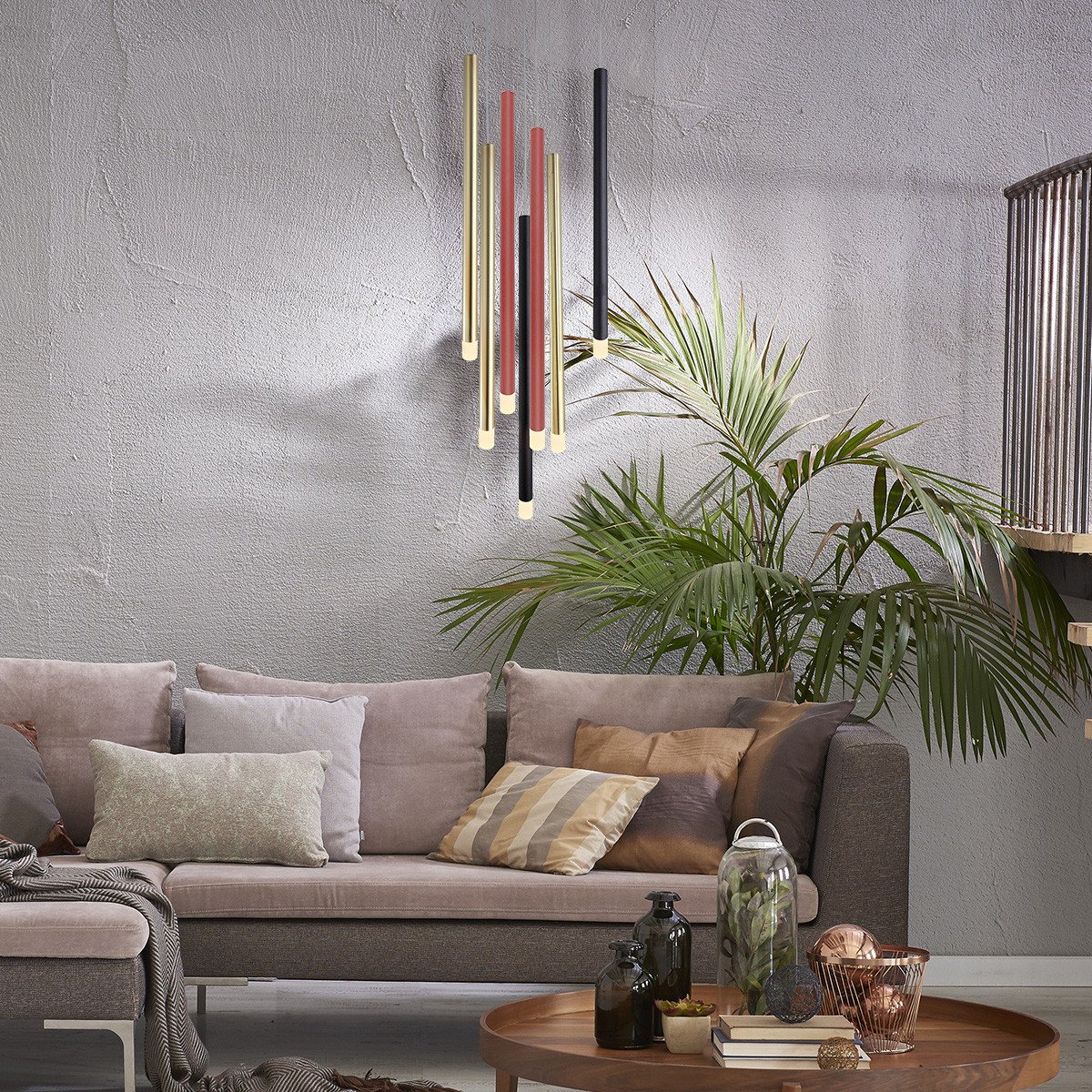 Lampa wisząca Lungo 7 kolor mix 7xG9 Light Prestige - obrazek 3