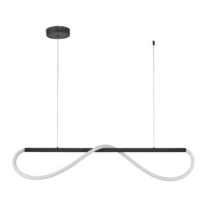 Lampa wisząca Meleca S czarna LED CCT Light Prestige