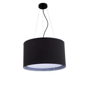 Lampa wisząca Milk czarna 4xE27 Light Prestige