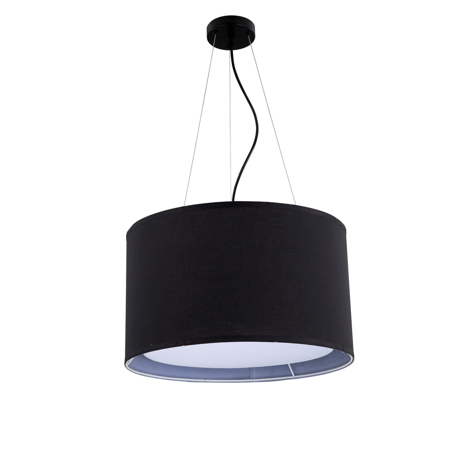 Lampa wisząca Milk czarna 4xE27 Light Prestige