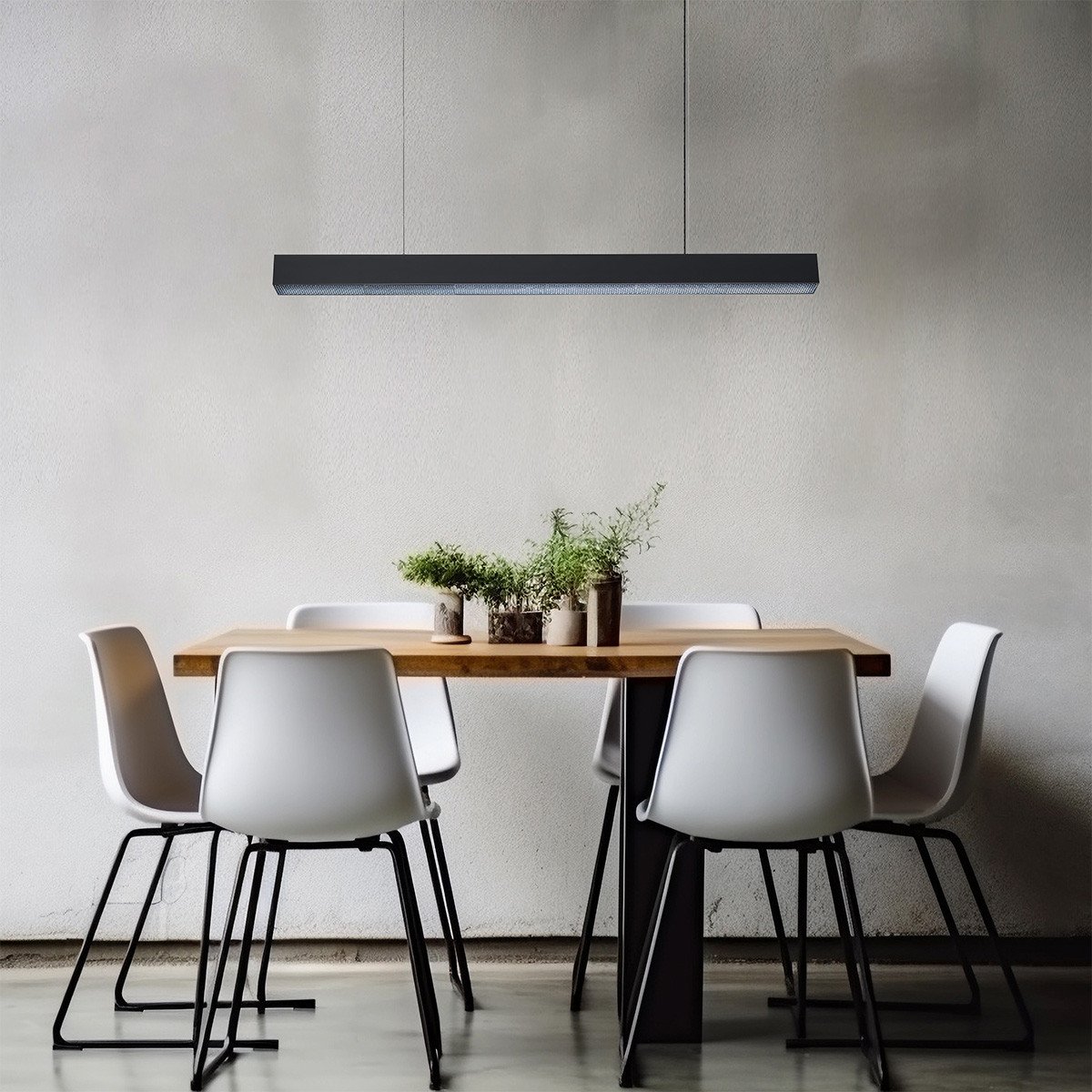 Lampa wisząca Mira L czarna Tuya LED CCT Light Prestige - obrazek 2