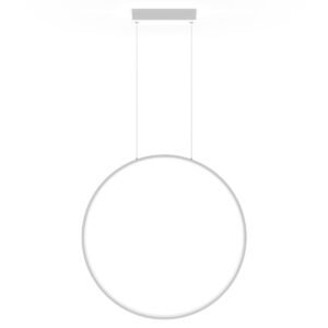 Lampa wisząca Mirror L biała IP44 LED CCT Light Prestige